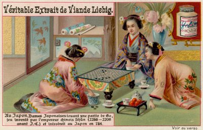 日本人女性がボードゲームをする 作： European School