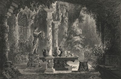 Jardin Delectable De Bernard Palissy (エングレービング) 作： European School