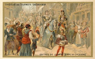 ジャンヌダルクがオルレアンに入る1429 作： European School