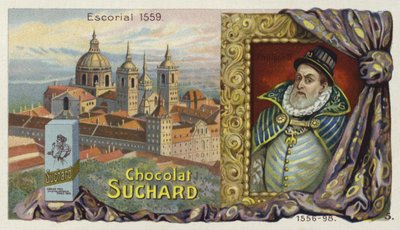 スペインのフィリップ2世王、およびエスコリアル 作： European School
