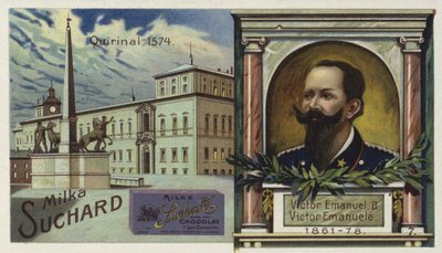 イタリアのビクターエマニュエル2世とローマのクイリナール宮殿 作： European School
