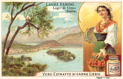 イタリア・コモ湖（クロモリト 作： European School