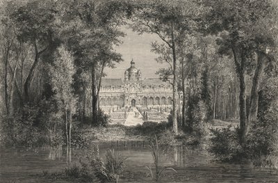アンリ4世時代のチュイルリー宮殿（版画 作： European School