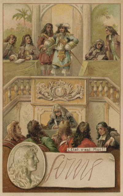 Letat、cest moi：フランスのルイ14世 作： European School