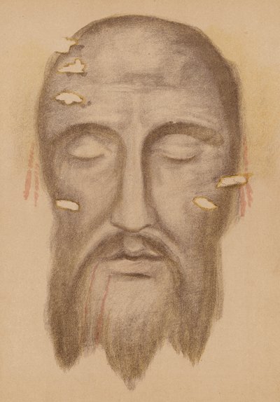 イエス・キリストの似顔絵：聖ペテロの聖具室から（クロモリト） 作： European School