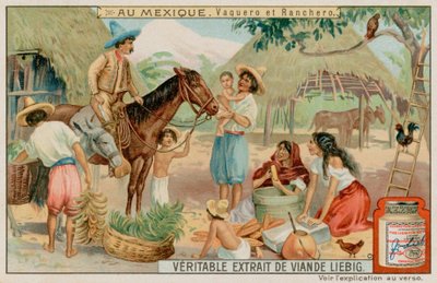 メキシコの牧場主とカウボーイ 作： European School