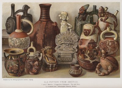 アメリカの古陶器（クロモリソ） 作： European School