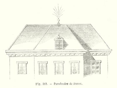 ペロ社製避雷針（彫刻 作： European School