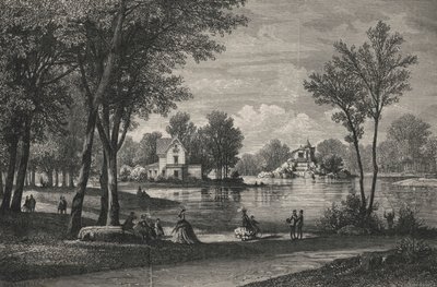 Parc Du Vesinet, Lac Superieur (エングレービング) 作： European School