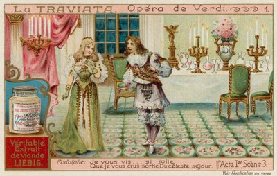 ロドルフ、ヴィオレッタへの愛を宣言 作： European School