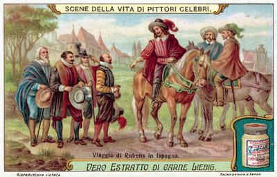 ルーベンスのスペイン旅行(クロモリト) 作： European School