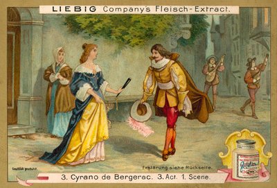シラノ・ド・ベルジュラック」のシーン（クロモリト 作： European School