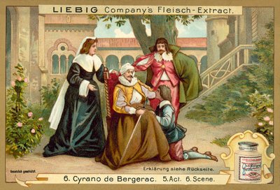 シラノ・ド・ベルジュラック」のシーン（クロモリト 作： European School