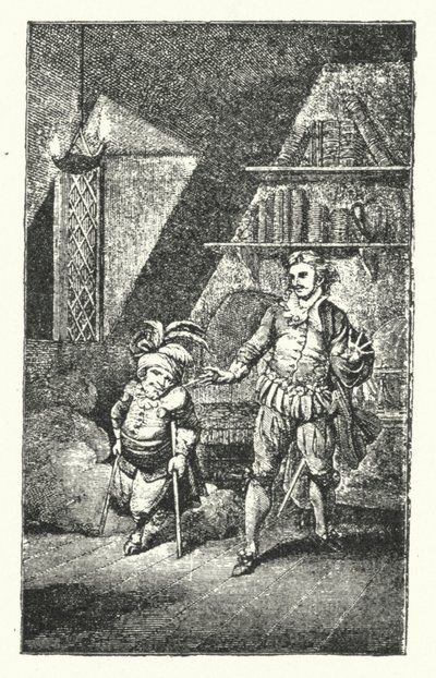 ヨーゼフ・ハイドンの最初のオペラ「足の不自由な悪魔」の一場面（版画 作： European School