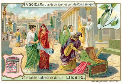 古代ローマの絹商人（クロモリトモ 作： European School