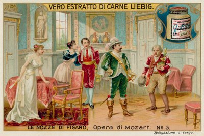 伯爵、伯爵夫人、フィガロとスザンナ、そしてアントニオ・ザ・ガーデナー 作： European School