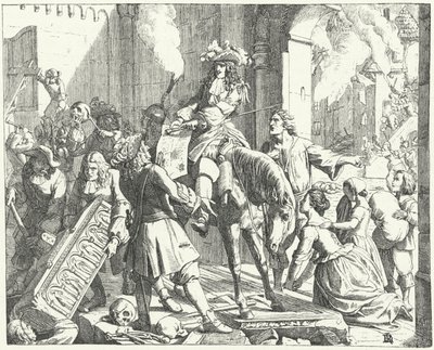 フランス軍がプファルツ地方に侵攻 作： European School