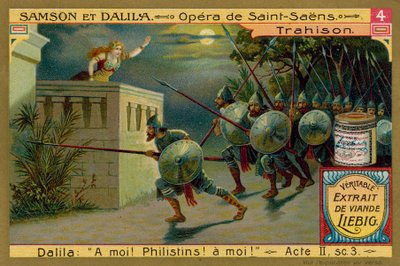 ダリラによって援助されたペリシテ人の攻撃 作： European School