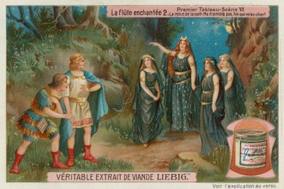 夜の女王はタミーノとパパゲーノに会います 作： European School