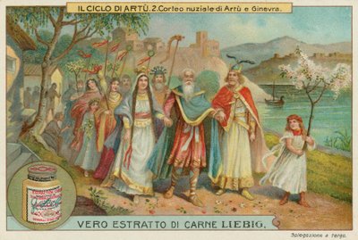 アーサー王とギネヴィア女王の結婚 作： European School