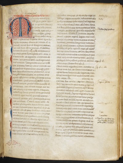 ティトゥス・リウィウス、『アギネンシス写本』（Ab Urbe condita）、f.223r、1325-29年頃（羊皮紙写本） 作： European School