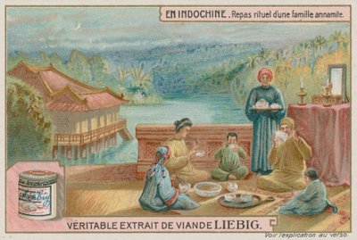 ベトナムの伝統的な家族の食事 作： European School