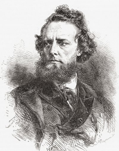 ウィリアム・ヘプワース・ディクソン、「ザ・ワールド・イン・ザ・ハンド」より1878年 作： European School