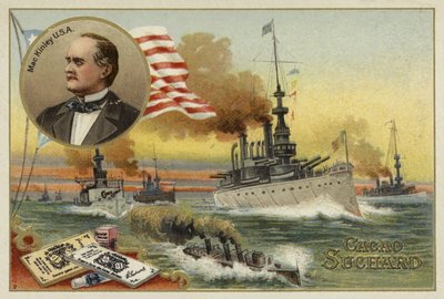 ウィリアムマッキンリー、アメリカ合衆国大統領、米英戦争、1898年 作： European School