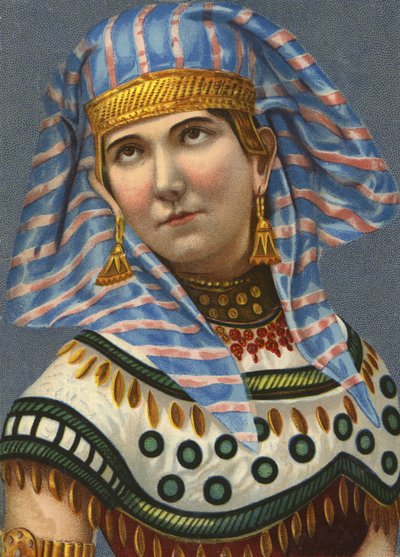 正体不明の民族衣装を着た女性 作： European School