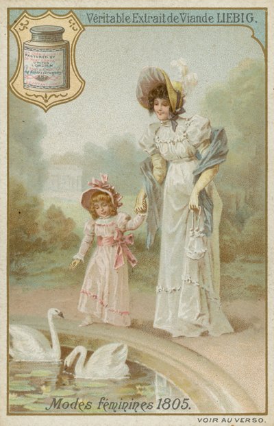 1805年の女性 作： European School