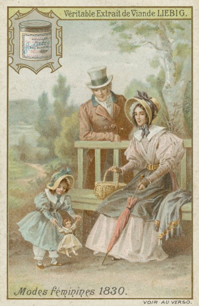 1830年の女性 作： European School