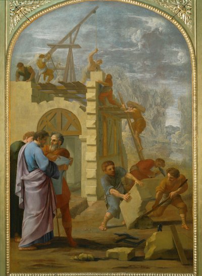 サン・ブルーノが修道院の建設を命じ... 作： Eustache（スタジオ）Le Sueur