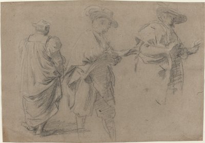 裁判官と 2 人の紳士弁護士 作： Eustache Le Sueur