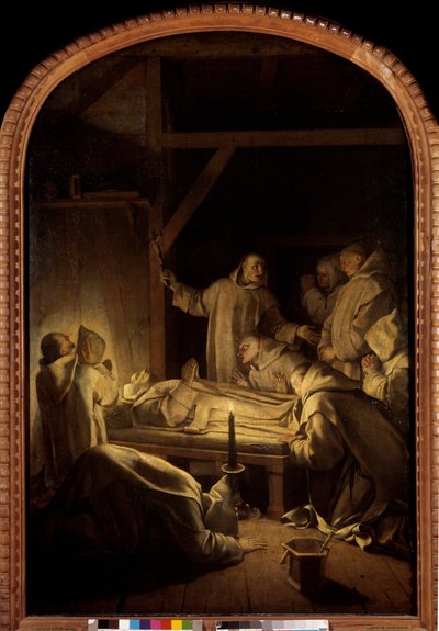 聖人ブルーノの生涯：1101年6月10日の聖人ブルーノの死について 作： Eustache Le Sueur