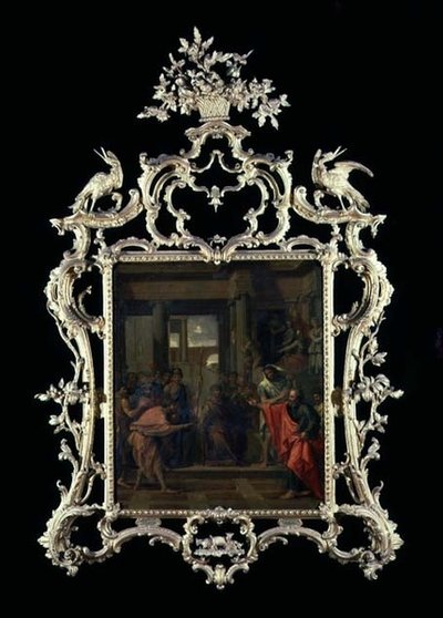 皇帝の前で論争する二人の哲学者 作： Eustache Le Sueur