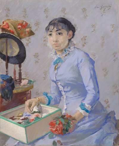 ミリナー、1877年頃 作： Eva Gonzalès