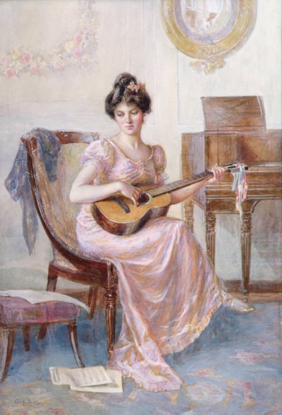 A Difficult Passage（水彩・紙） 作： Eva Hollyer