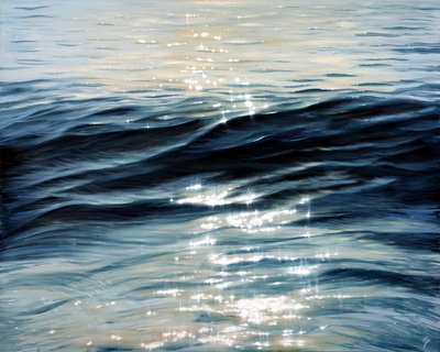 太陽の恵み、2020年（キャンバスに油彩） 作： エヴァ・ヴォルフ