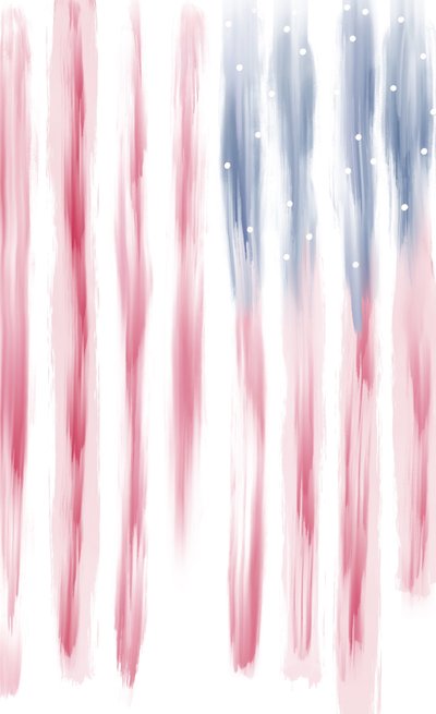 アメリカの銃乱射事件（デジタルアート） 作： エヴァン・スクラー