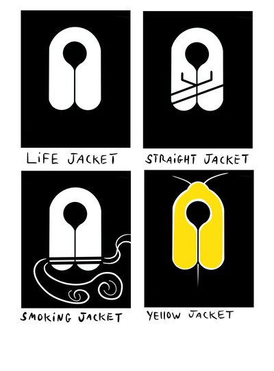 ジャケット、2025年（デジタルアート） 作： エヴァン・スクラー