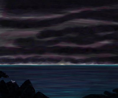 海と空と夜の鳥 作： エヴァン・スクラー