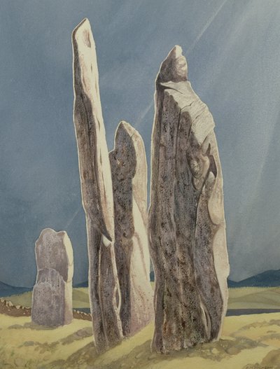 ルイス島、カラニッシュのトール・ストーンズ 作： Evangeline Dickson