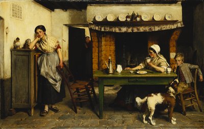 愛の気晴らし、1880 作： Evariste Carpentier