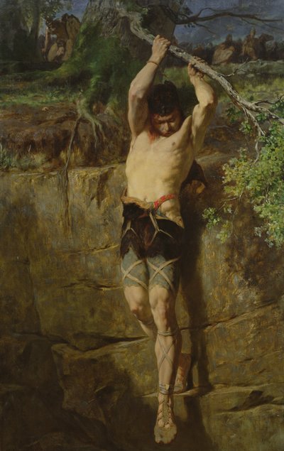 ガリア人囚人の脱出 作： Evariste Vital Luminais