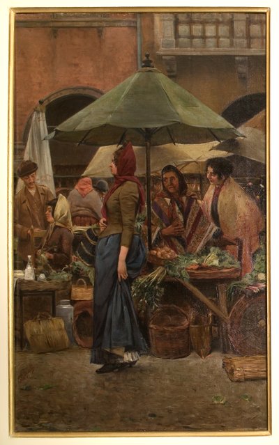 ハーブスクエア 1892年（キャンバスに油彩） 作： Evaristo Cappelli