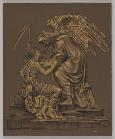 死の天使 作： Evelyn De Morgan