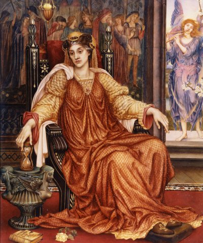 砂時計、1904年（調査については84798を参照） 作： Evelyn De Morgan