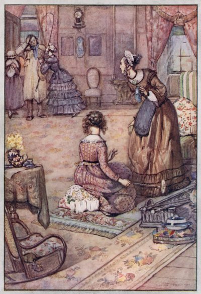 Gaskell夫人によるCranfordのイラスト（カラーリソ） 作： Evelyn Paul
