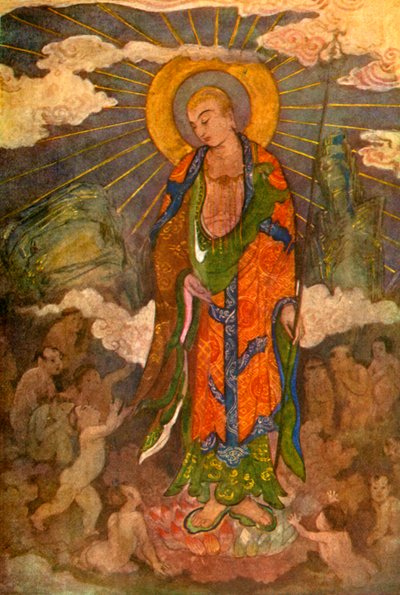 「地蔵」、1912年。 作： Evelyn Paul