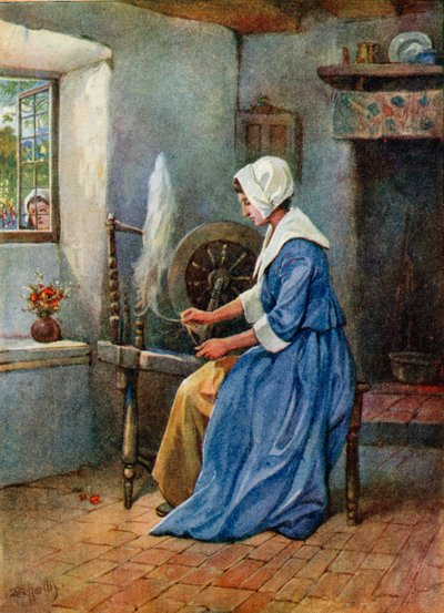 若い巡礼者のためのイラスト 作： Evelyn Stuart Hardy